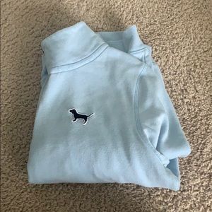 Quarter zip pull over sweater